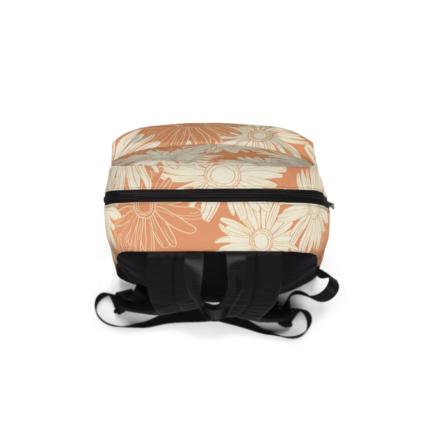 Vintage Gerber Daisy Unisex Backpack - Trendy & Stylish for Everyday Use - Wandering Sunshine