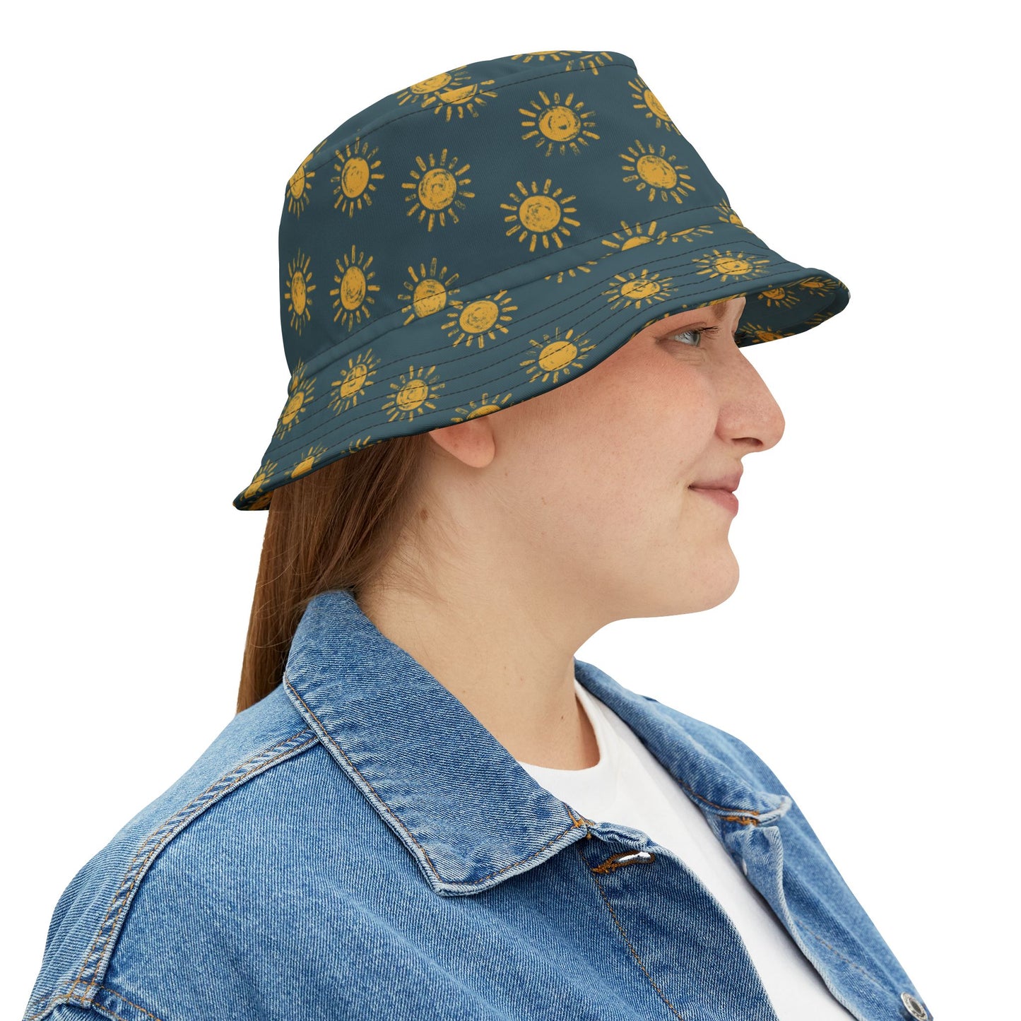 Sunny Sunshine Bucket Hat – Stylish Sun Protection for Outdoor Adventures