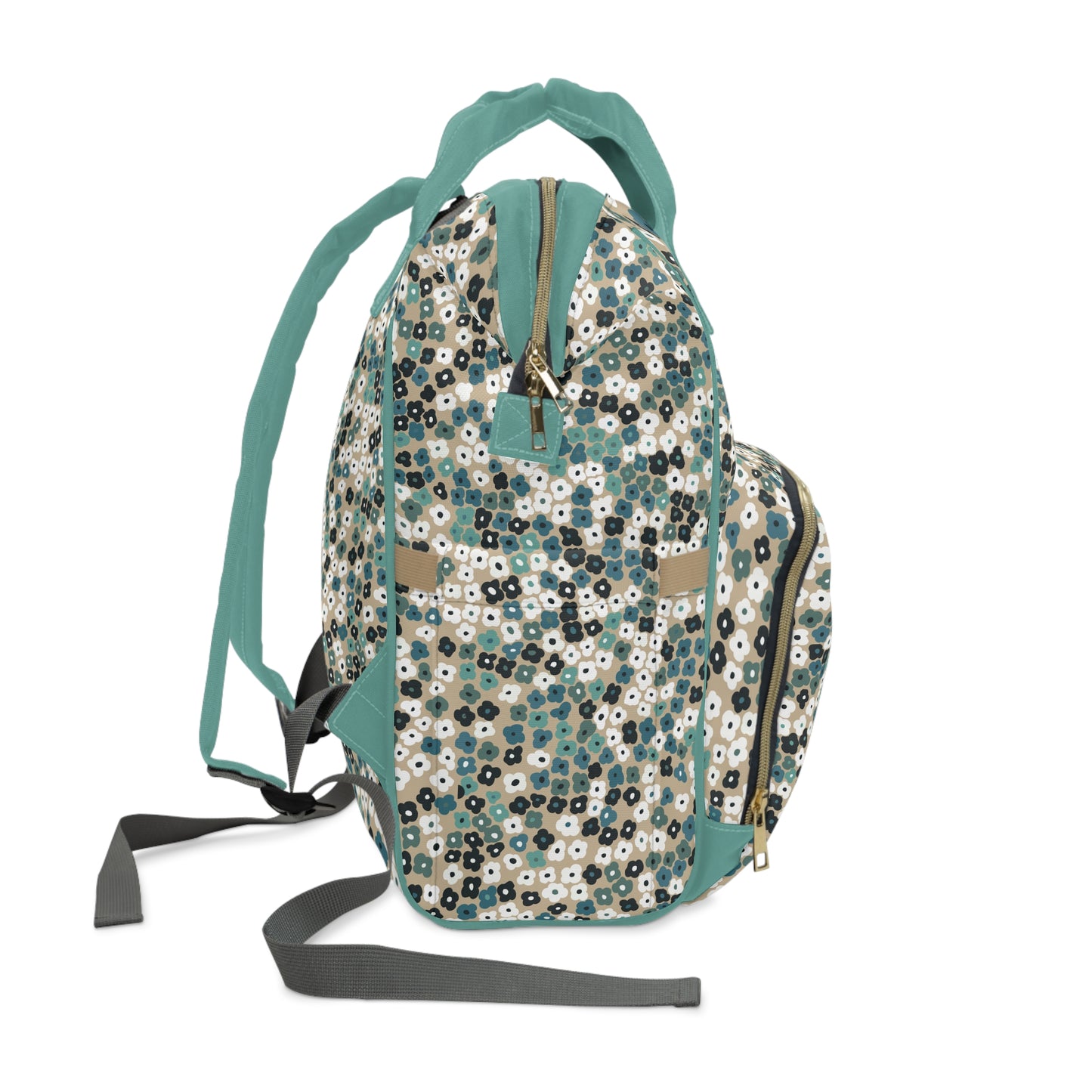 Flower Patch Multifunctional Diaper Backpack - Wandering Sunshine