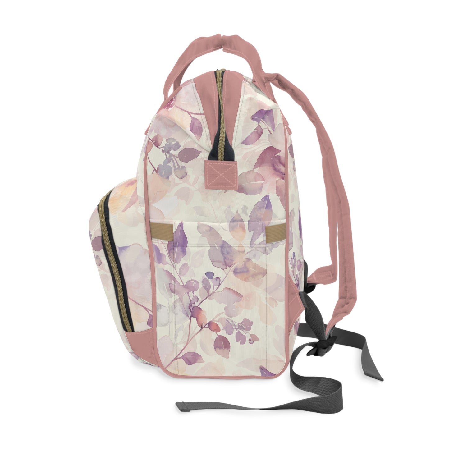 Ethereal Blossoms Multifunctional Diaper Backpack - Wandering Sunshine