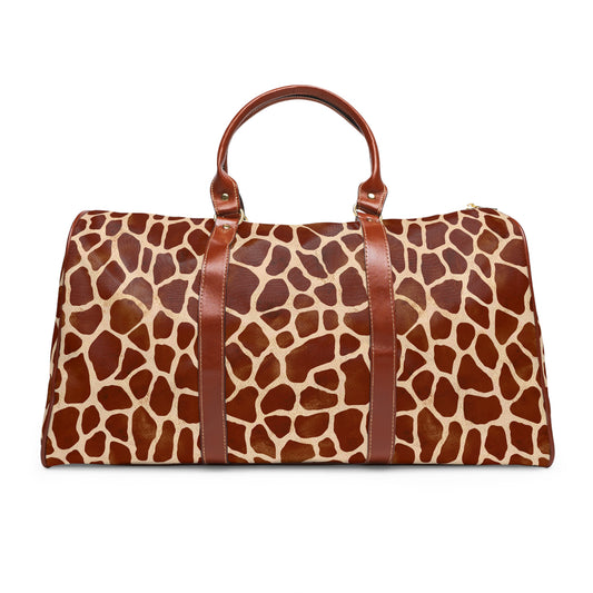 Giraffe Print Weekender