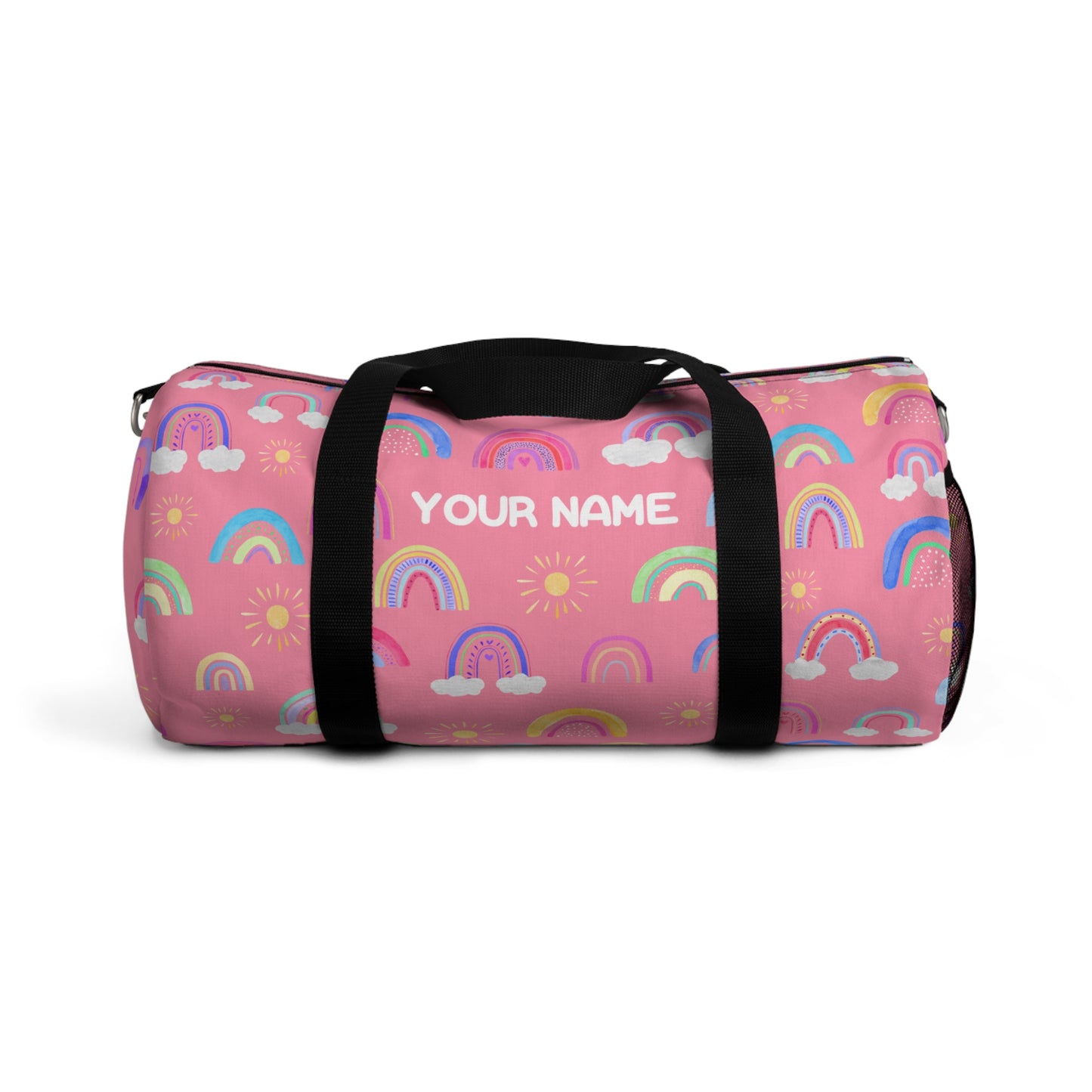 Rainbow & Sunshine Customizable Duffel Bag