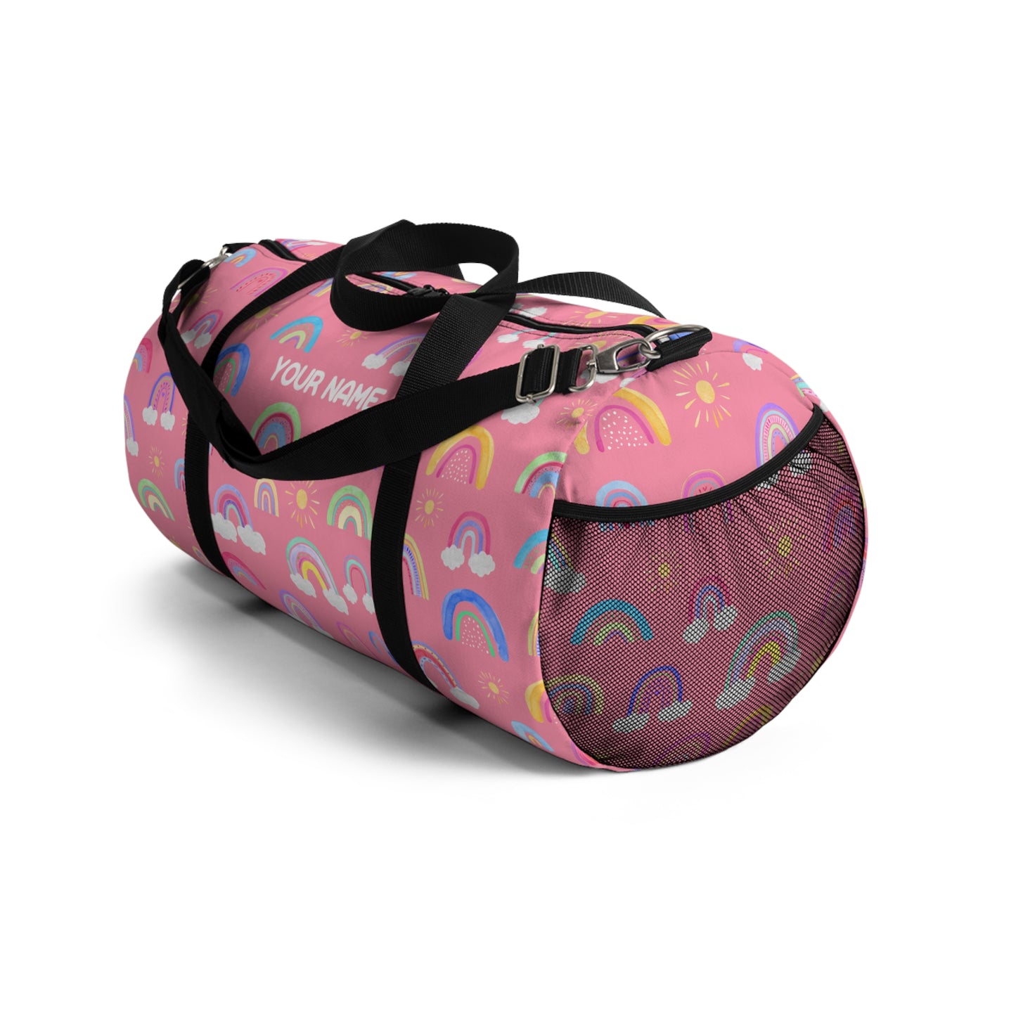 Rainbow & Sunshine Customizable Duffel Bag