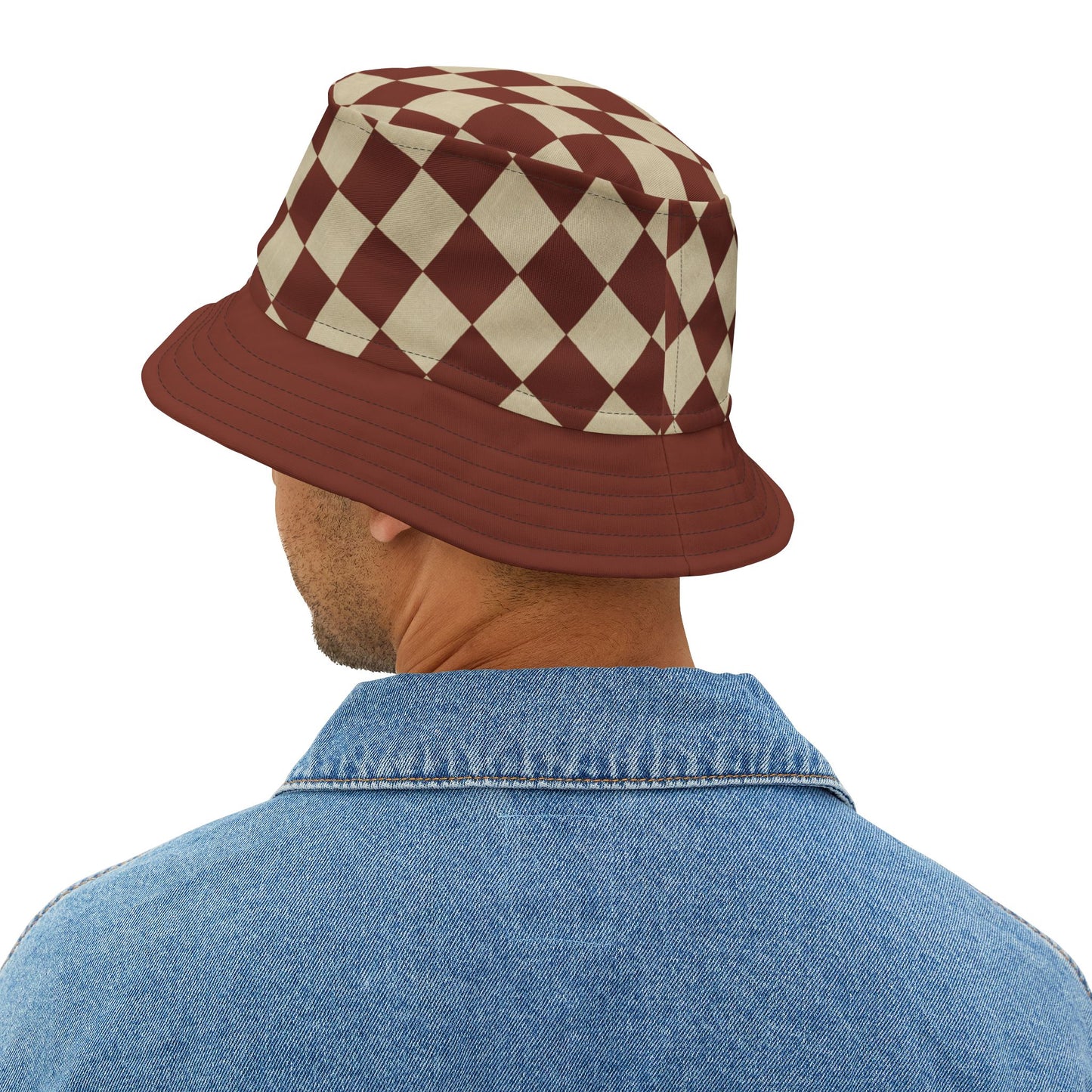 Check Bucket Hat – Stylish Sun Protection for Outdoor Adventures