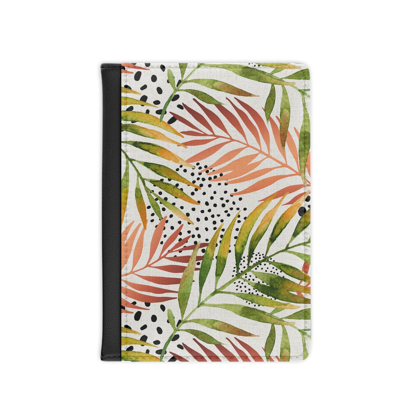 Tropical Leaves Passport Holder