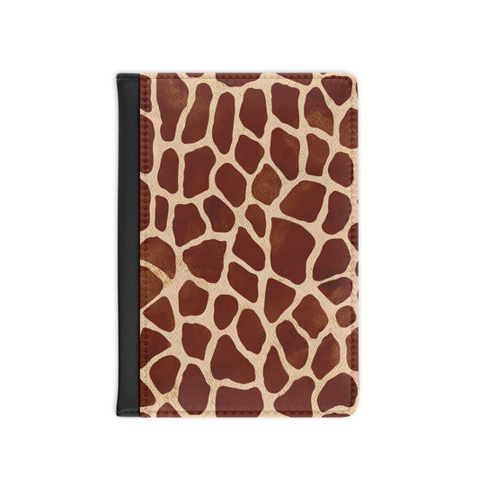 Giraffe Print Passport Holder