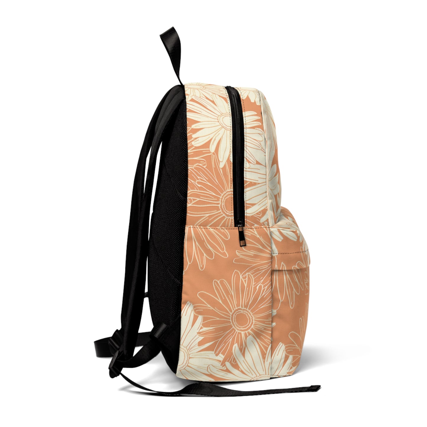 Vintage Gerber Daisy Unisex Backpack - Trendy & Stylish for Everyday Use - Wandering Sunshine