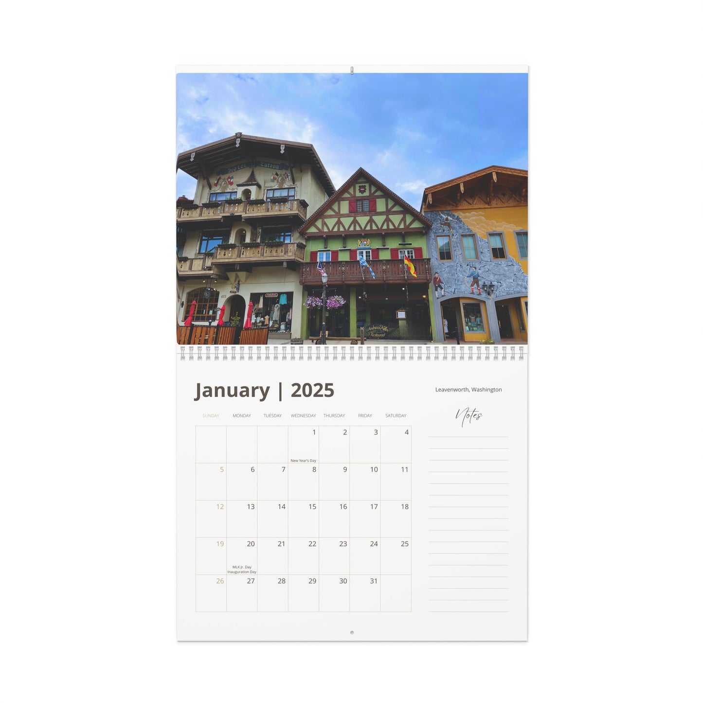 U.S. Scenes Wall Calendar