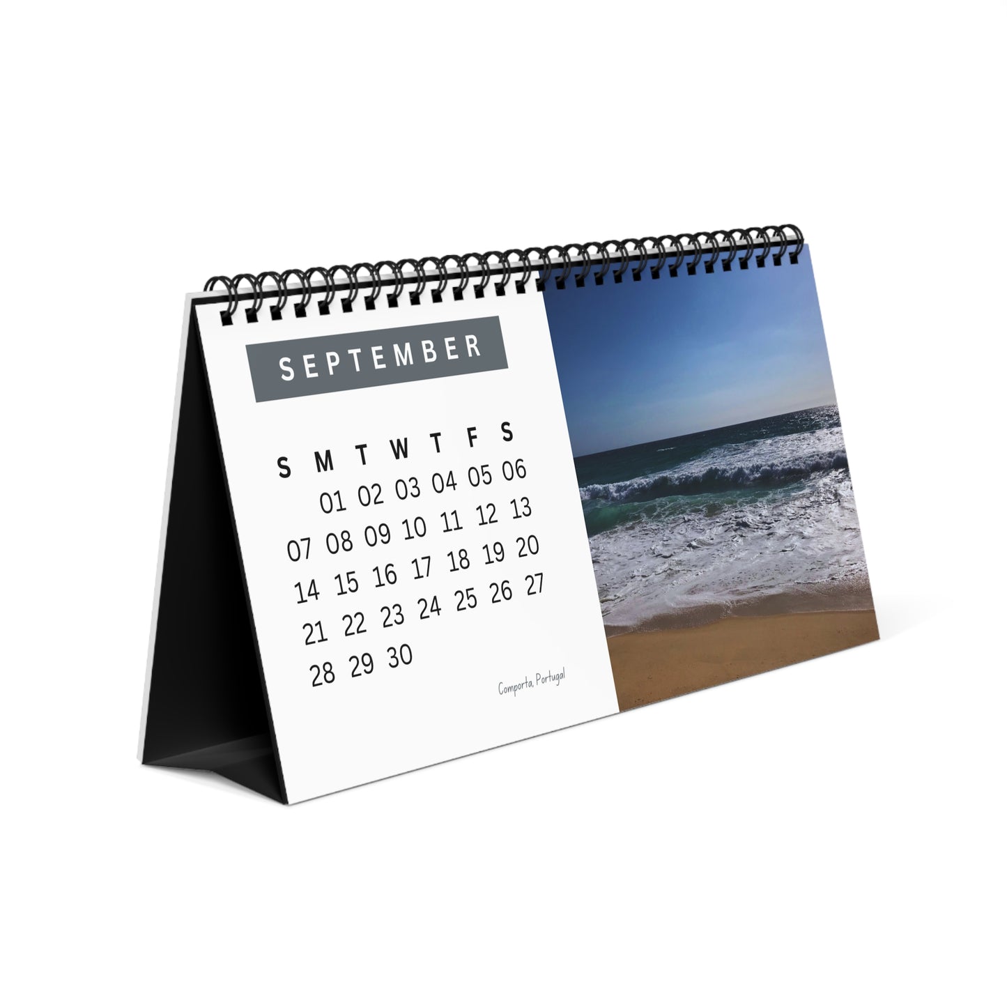 Hidden Gem Beaches Desktop Calendar