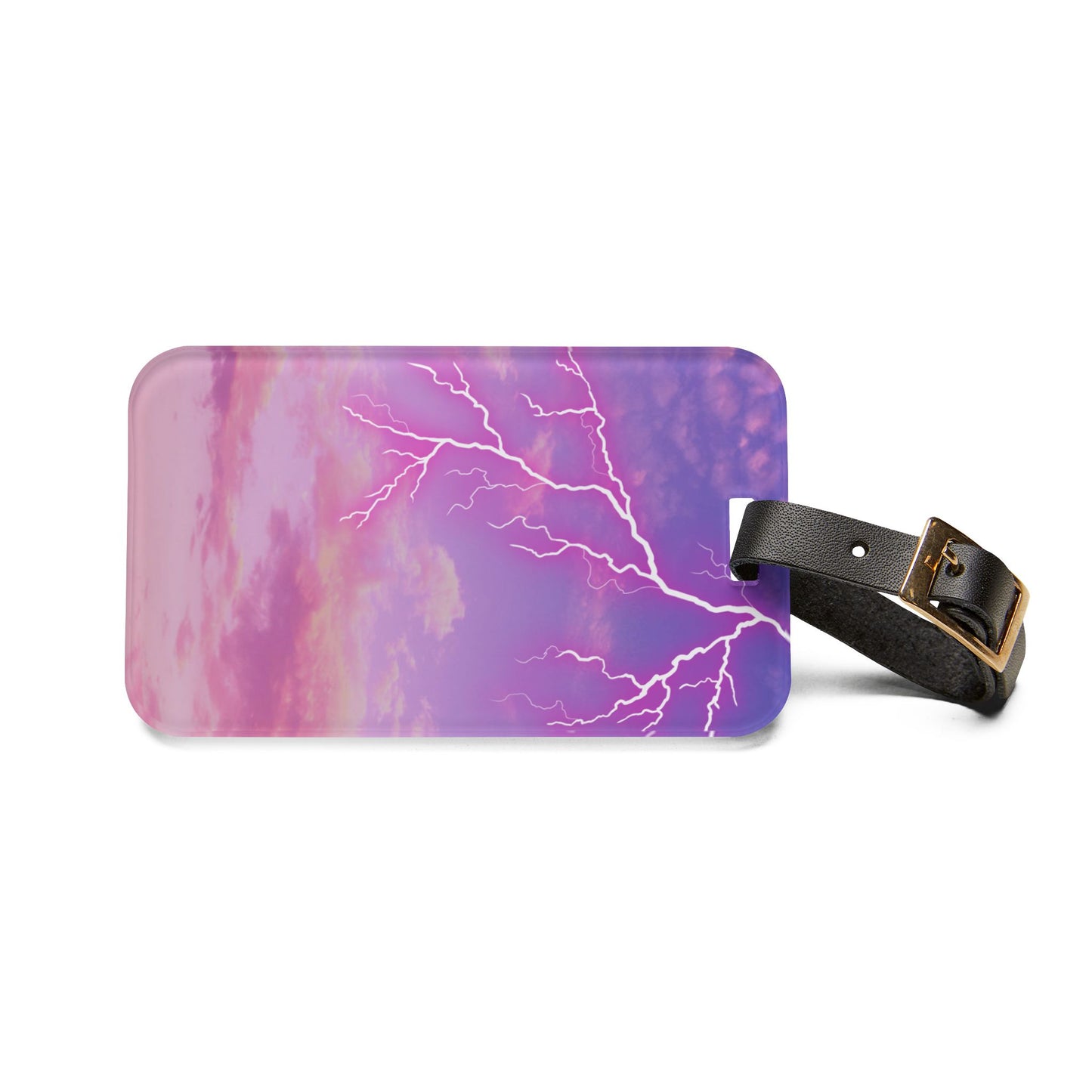 Lightning Strikes Luggage Tag