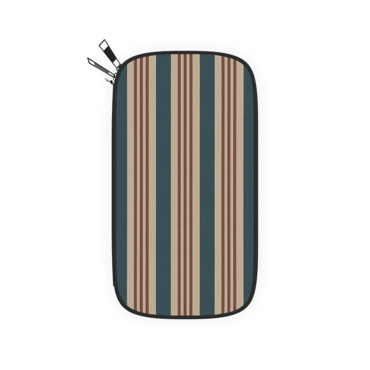 Casual Stripe Travel Wallet - Wandering Sunshine