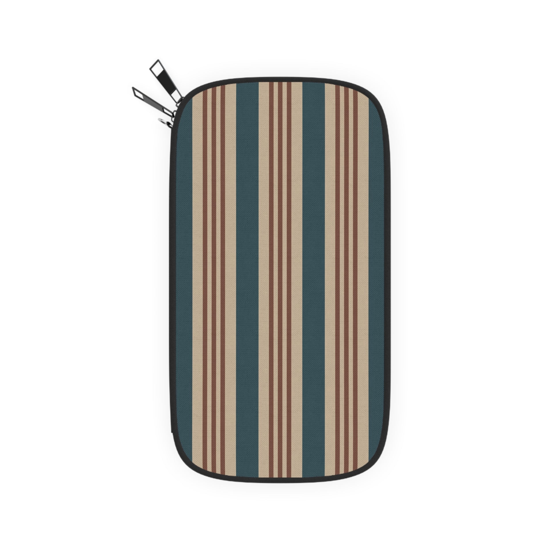Casual Stripe Travel Wallet - Wandering Sunshine