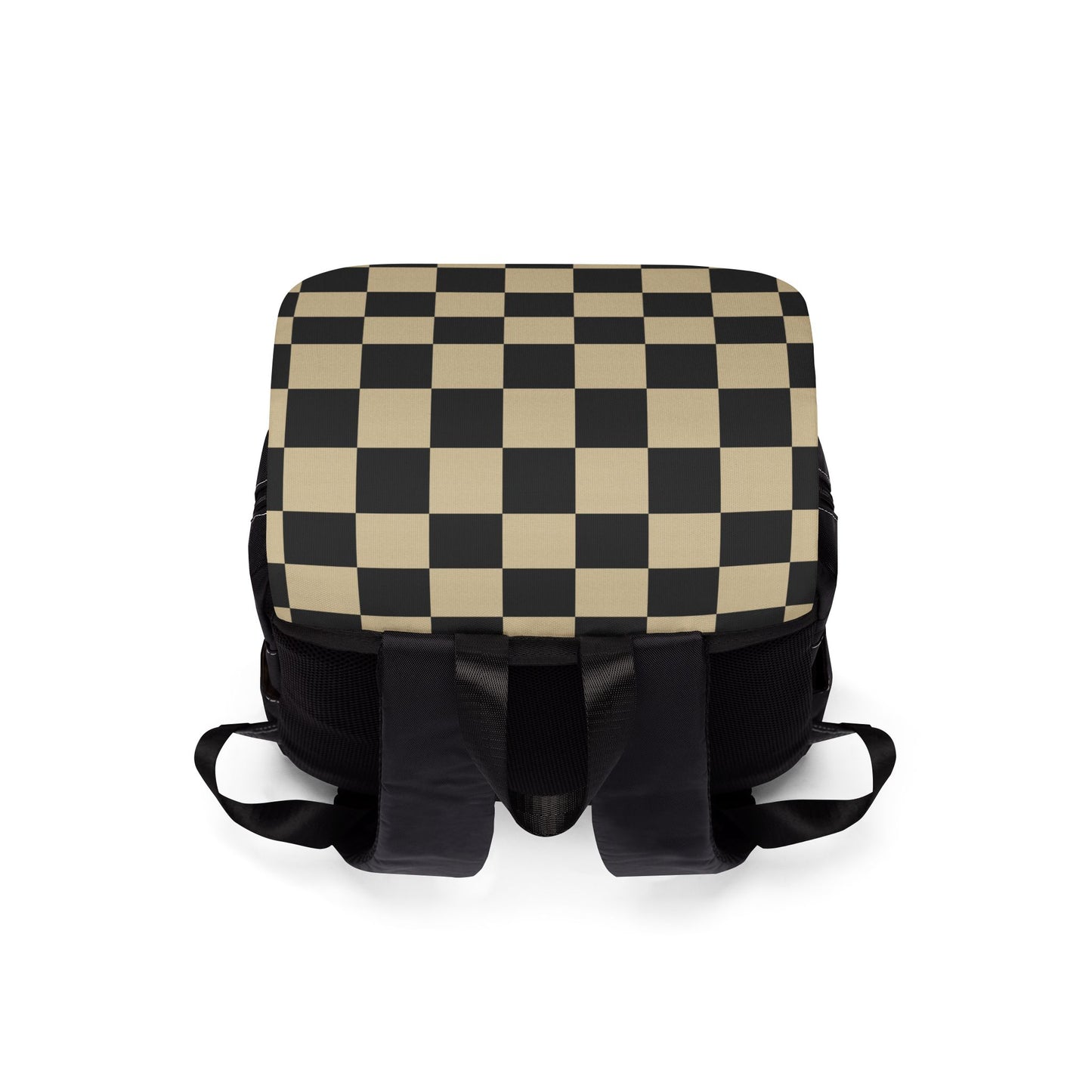 Big Check Commuter Backpack - Wandering Sunshine