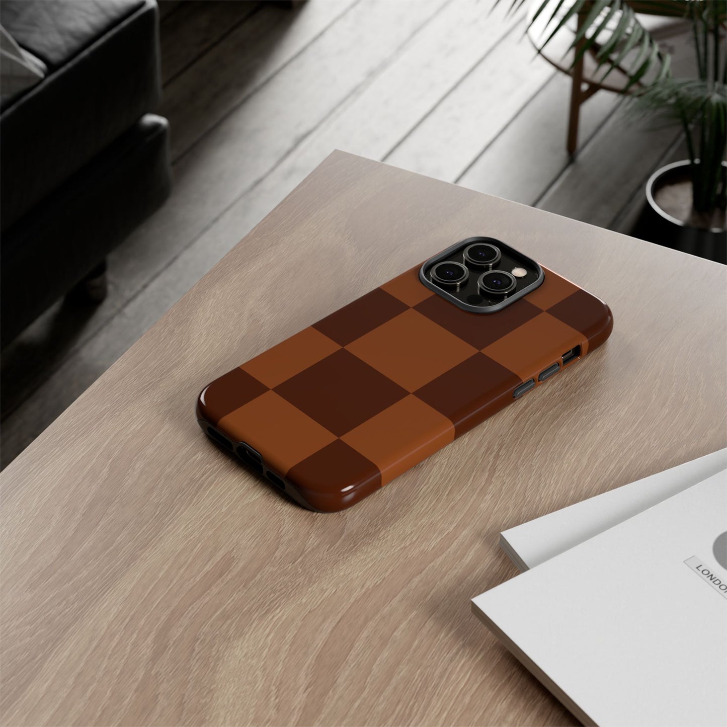 Checkered Phone Case | Smartphone Accessory