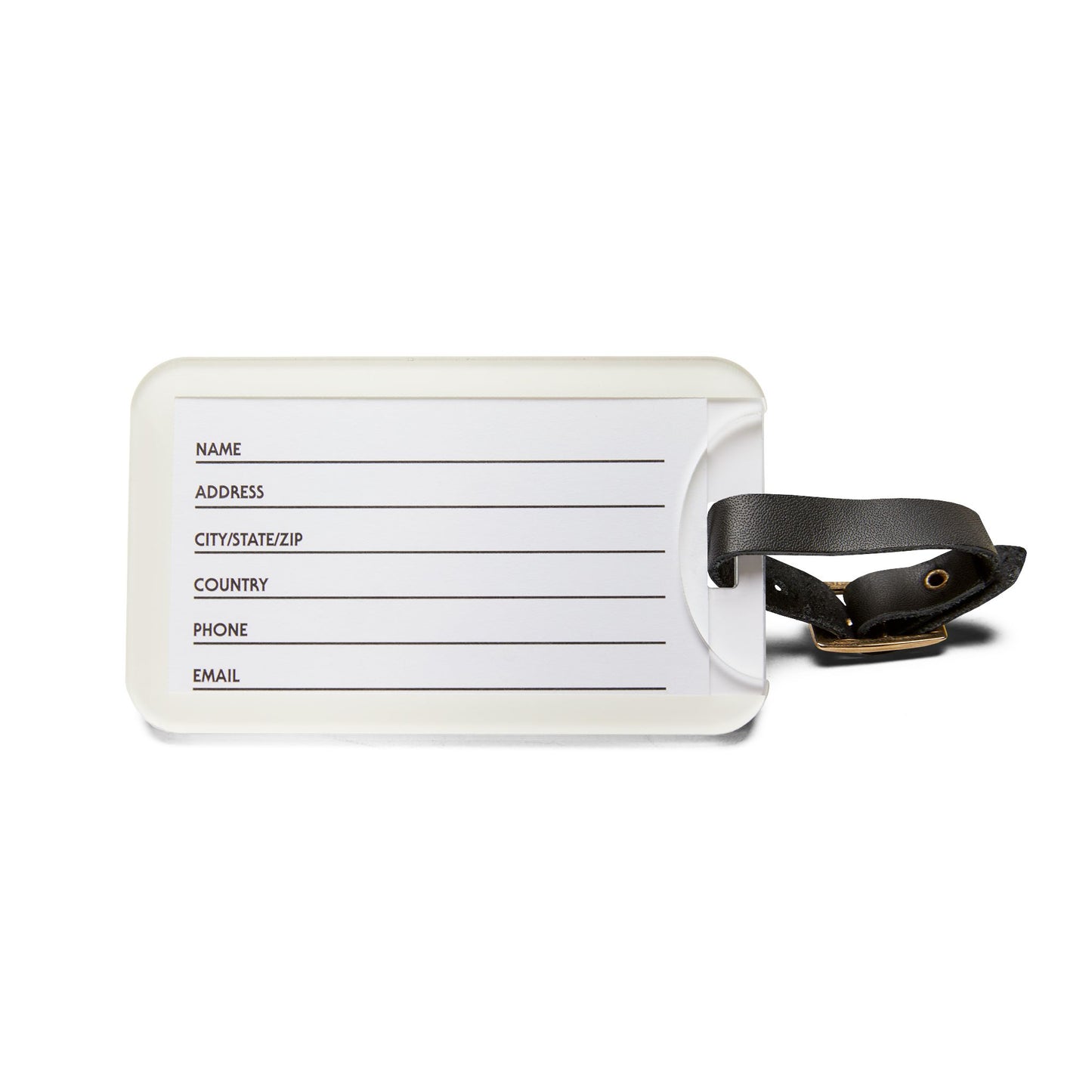 Lightning Strikes Luggage Tag