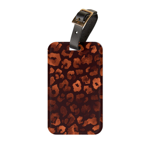 Classic Cheetah Luggage Tag