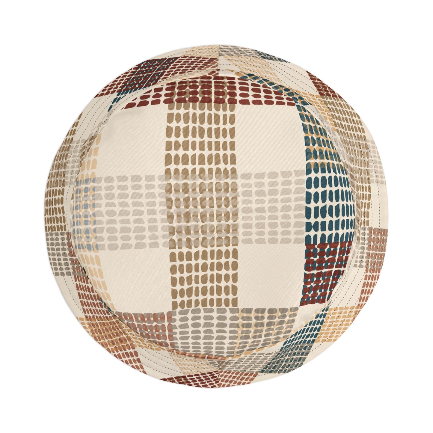 Plaid Interlock Bucket Hat – Stylish Sun Protection for Outdoor Adventures