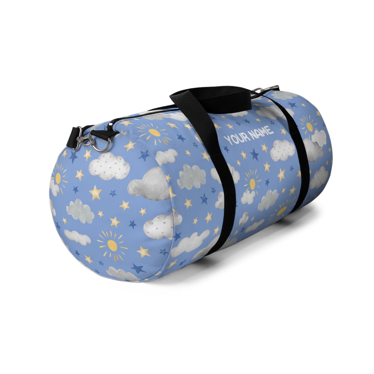 Sun & Cloud Customizable Duffel Bag