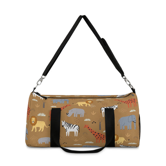 Safari Animals Duffel Bag - Wandering Sunshine