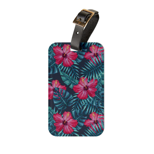 Hibiscus Dreams Luggage Tag