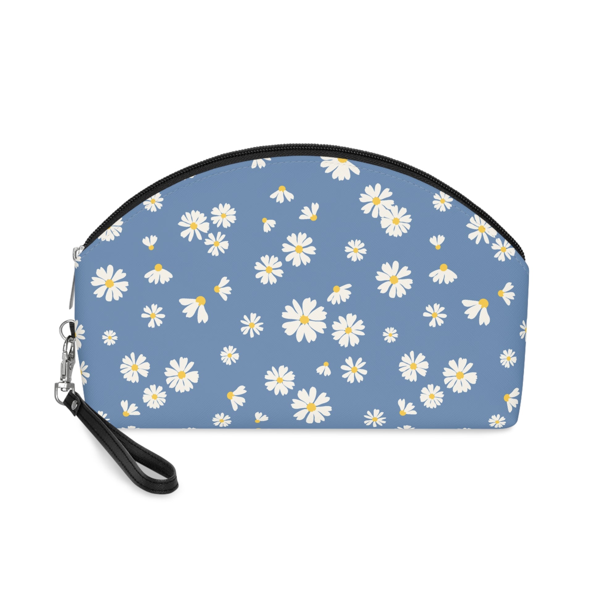 Blue Skies Daisies Makeup Bag - Wandering Sunshine