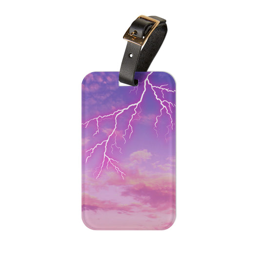 Lightning Strikes Luggage Tag