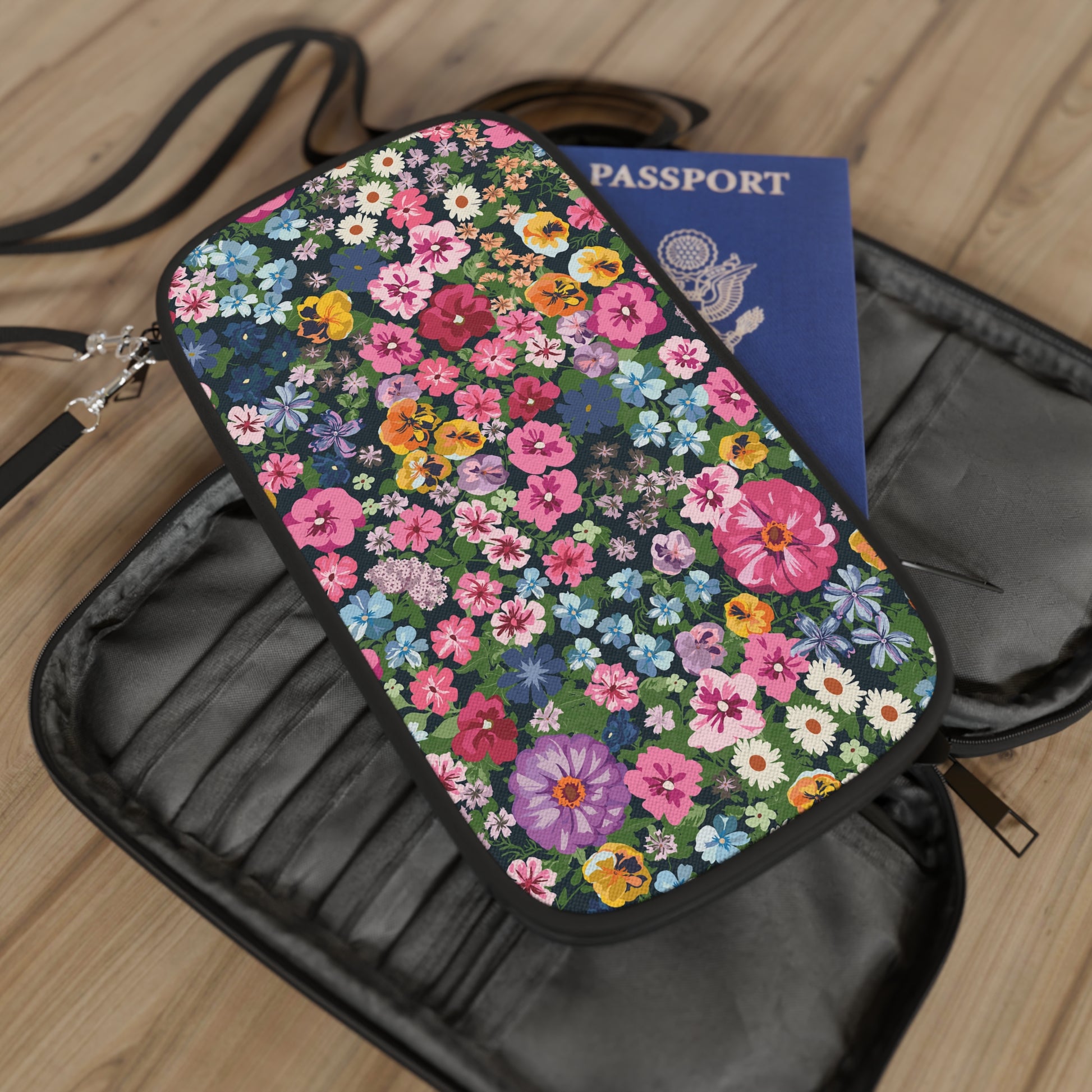 Sussex Gardens Travel Wallet - Wandering Sunshine