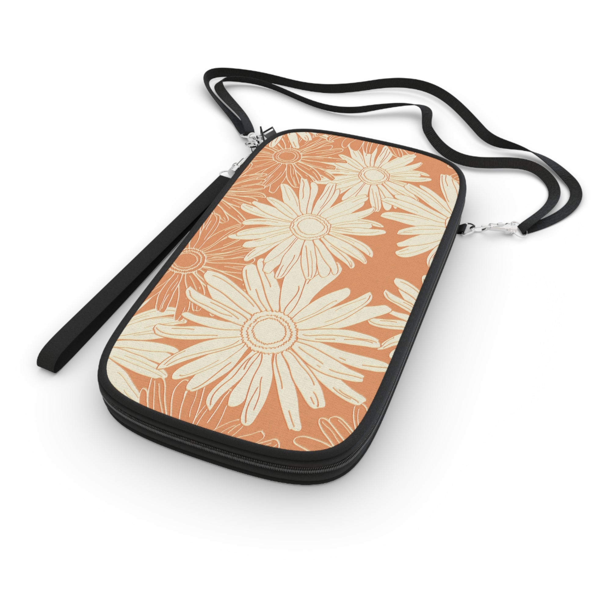 Vintage Gerber Daisy Travel Wallet - Wandering Sunshine