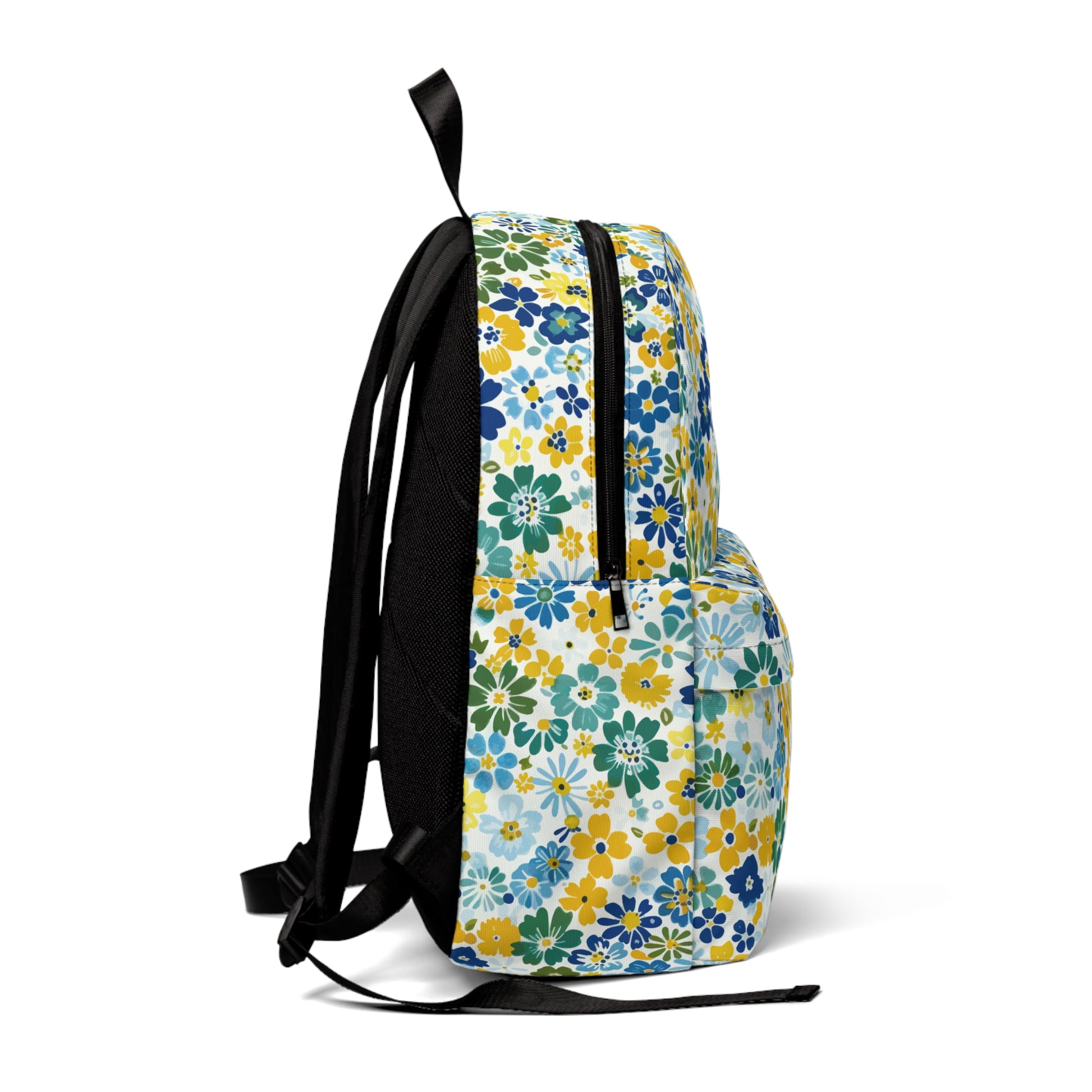 Ditsy Floral Unisex Backpack - Trendy & Stylish for Everyday Use - Wandering Sunshine