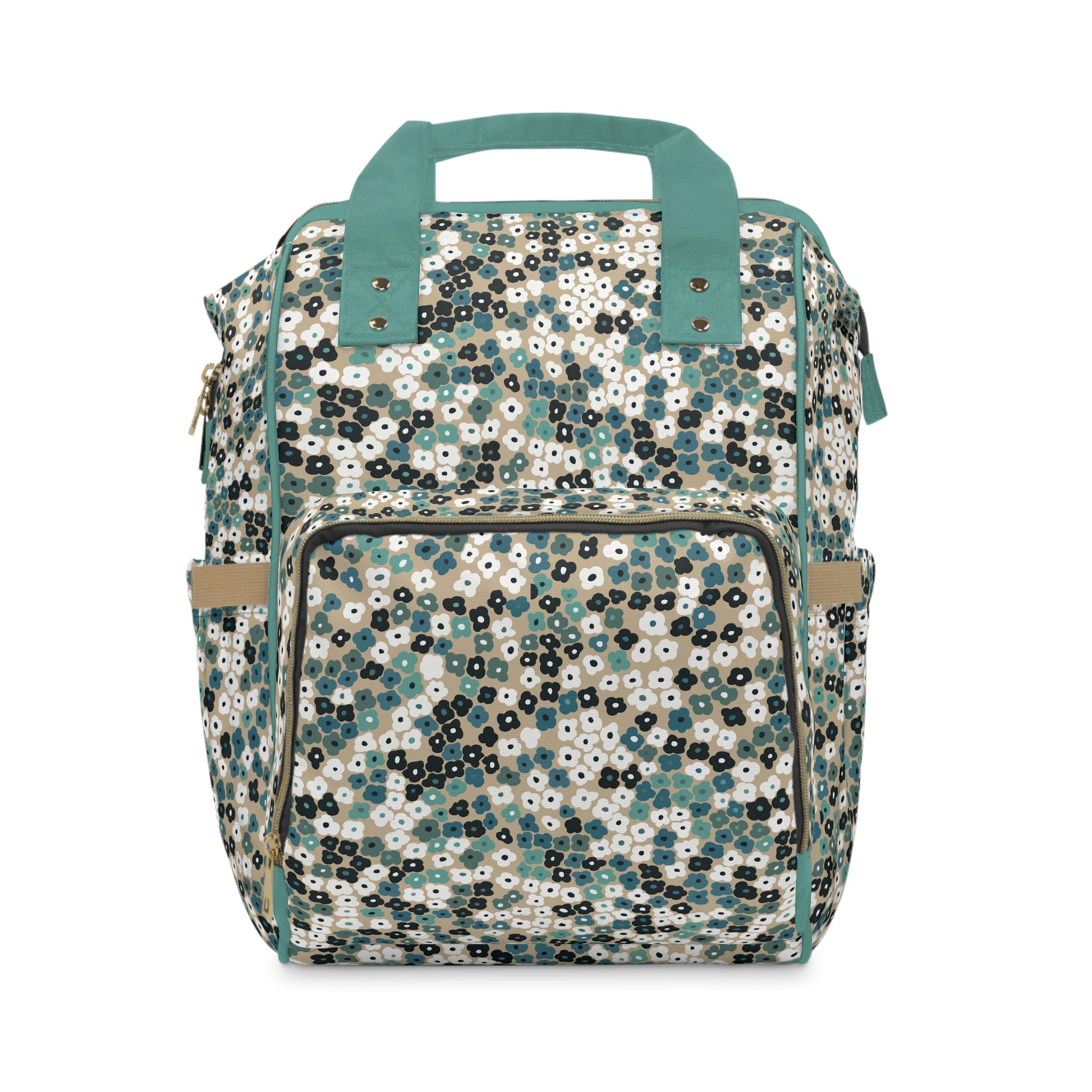 Flower Patch Multifunctional Diaper Backpack - Wandering Sunshine