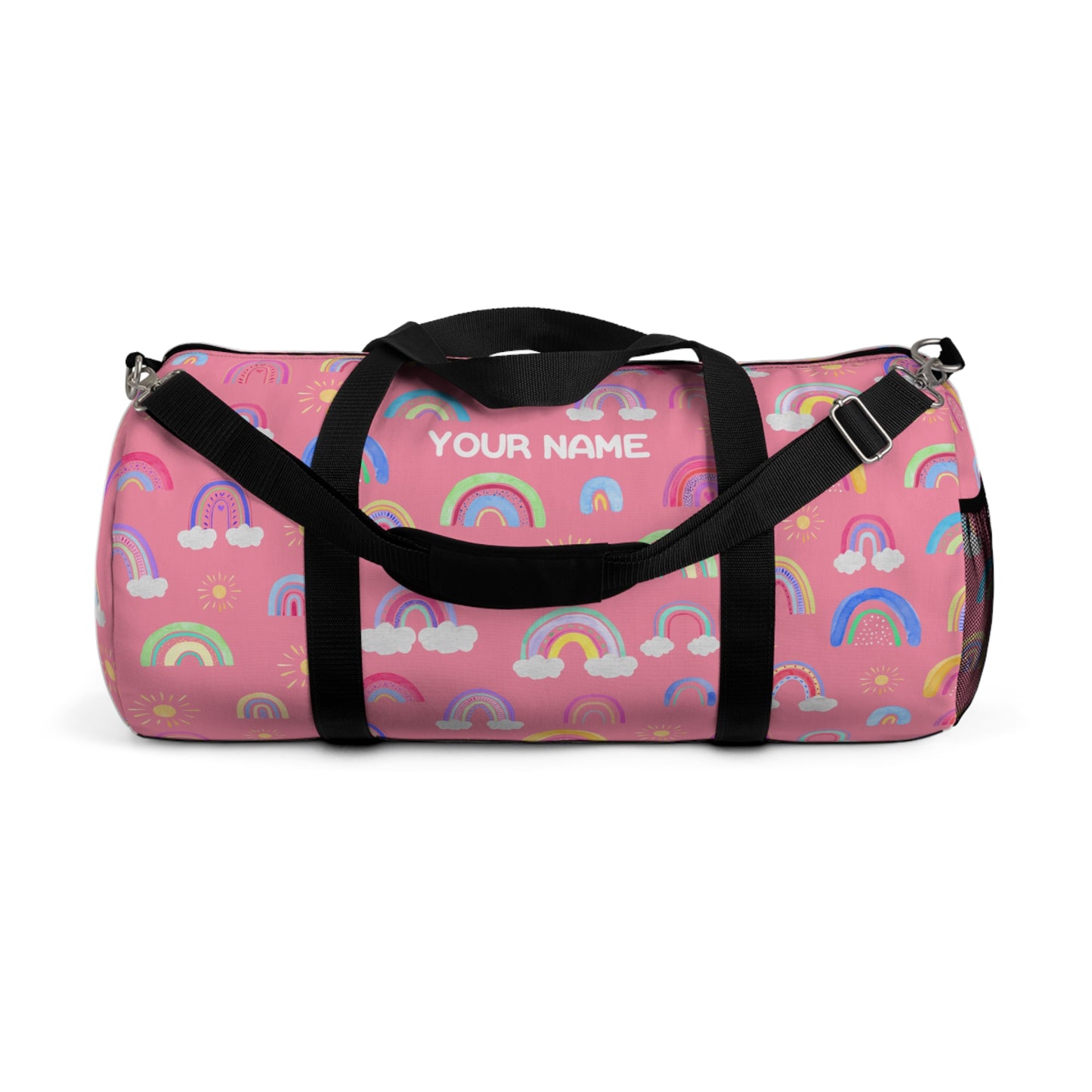 Rainbow & Sunshine Customizable Duffel Bag