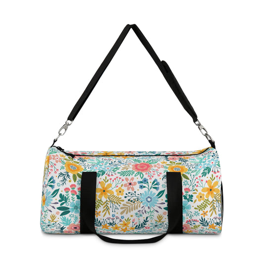Garden Floral Duffel Bag - Wandering Sunshine
