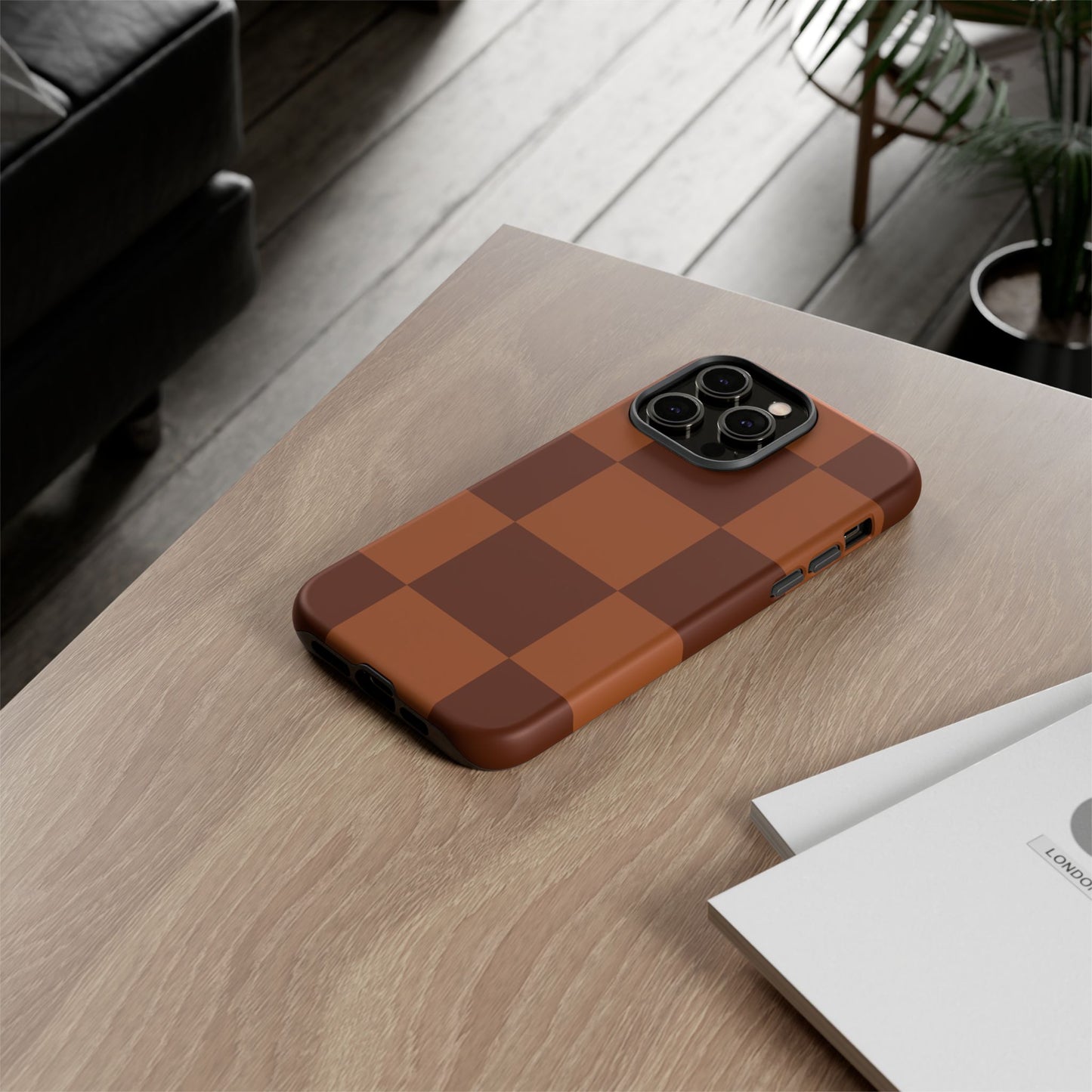 Checkered Phone Case | Smartphone Accessory