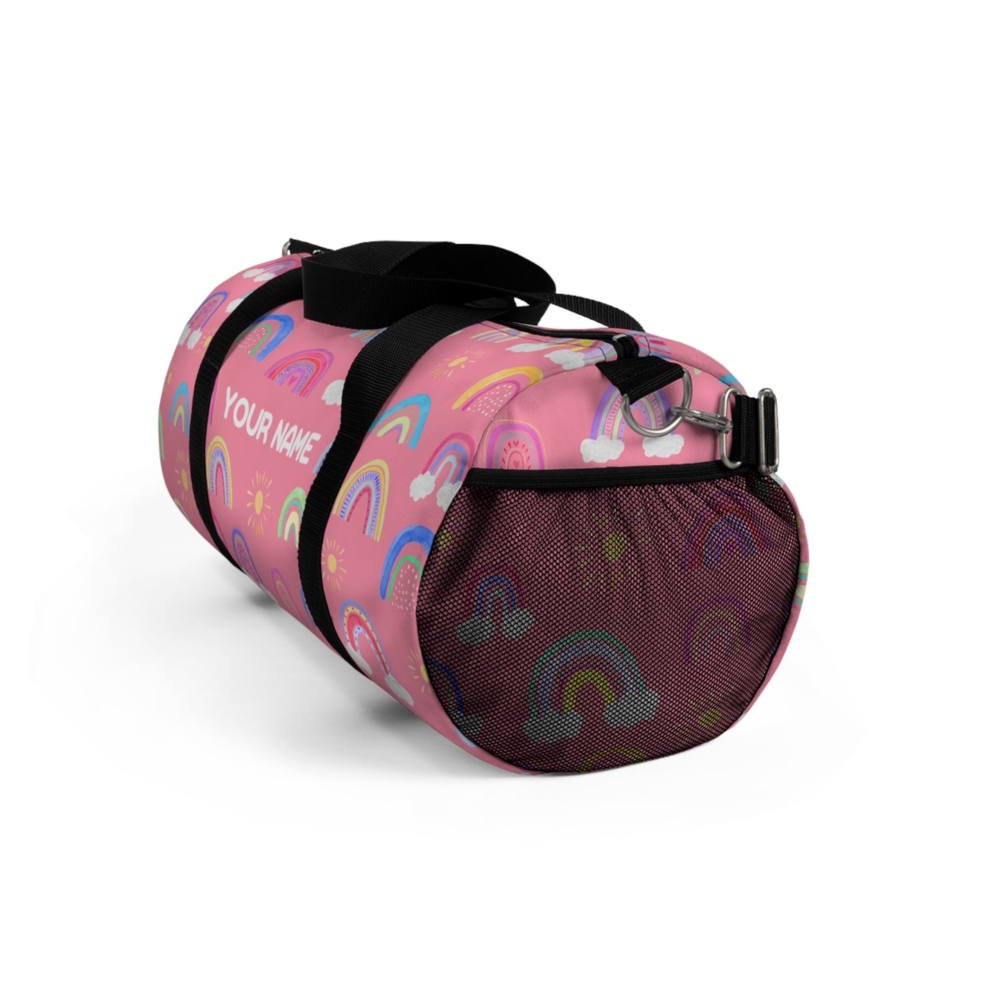 Rainbow & Sunshine Customizable Duffel Bag