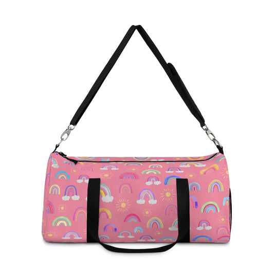 Rainy Day Rainbows Duffel Bag - Wandering Sunshine