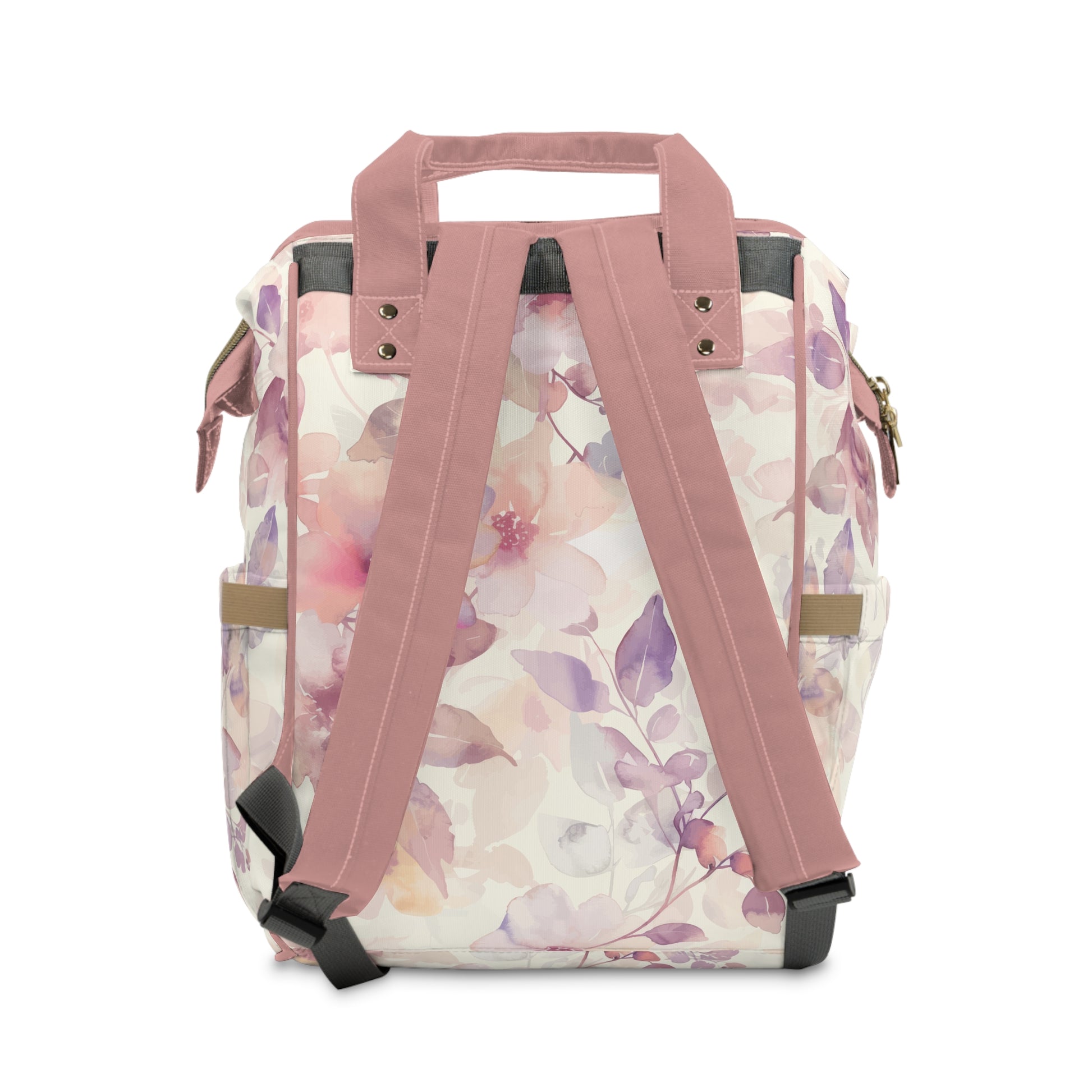 Ethereal Blossoms Multifunctional Diaper Backpack - Wandering Sunshine