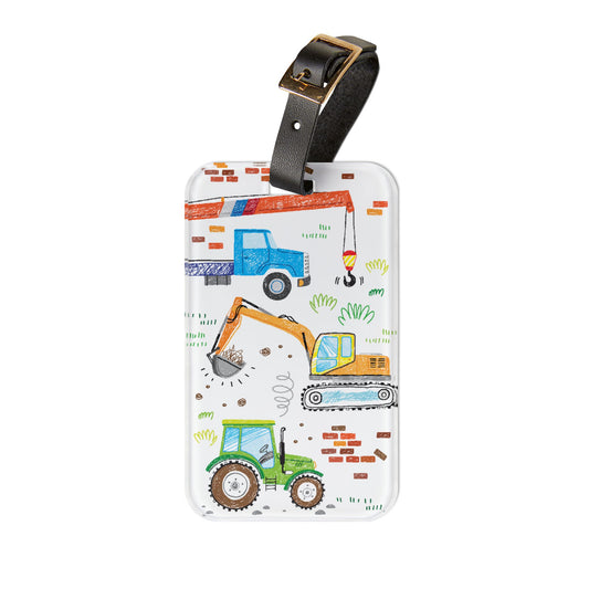 Little Trucker Luggage Tag - Wandering Sunshine