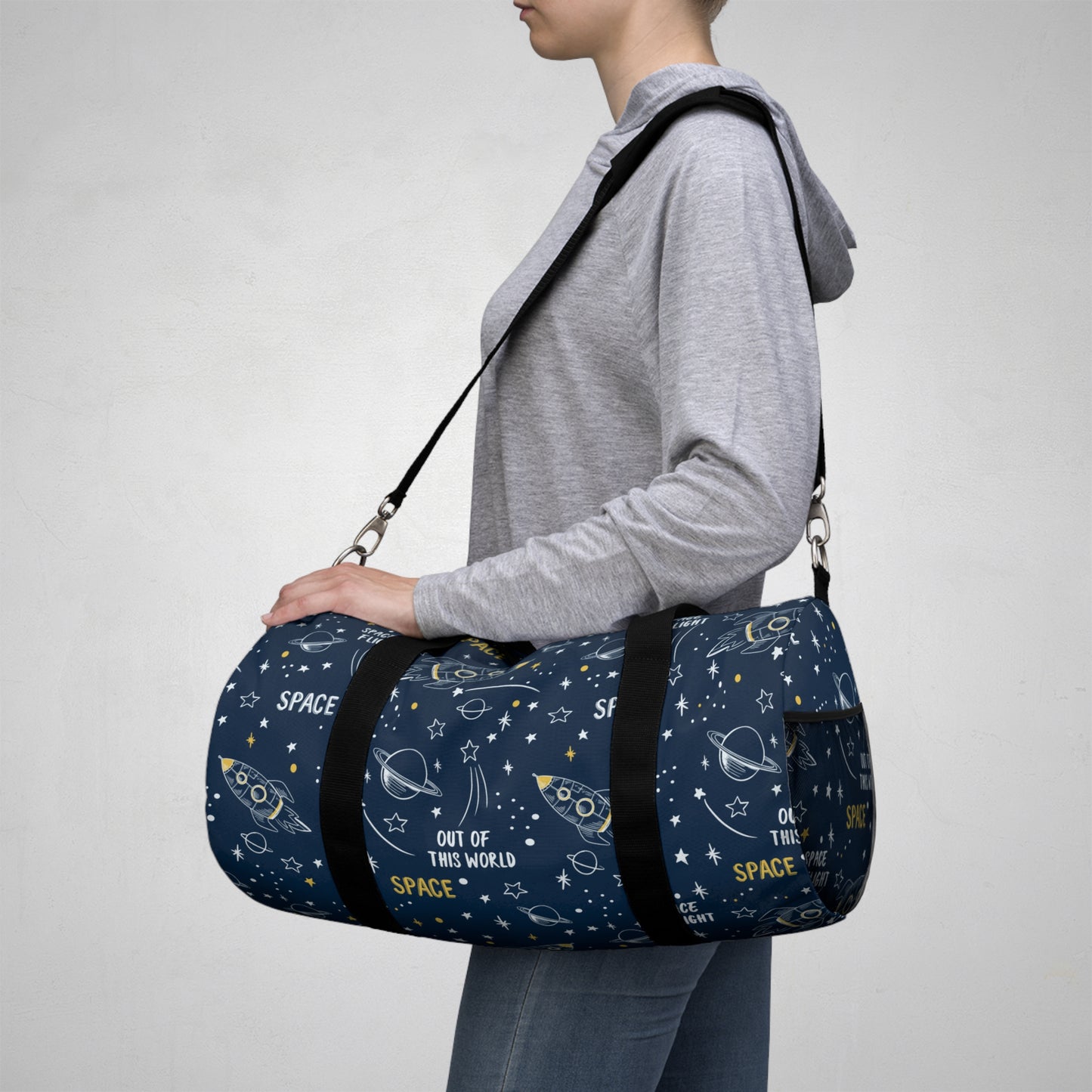 Rocketship Duffel Bag - Wandering Sunshine