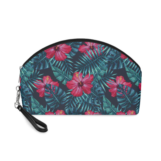 Hibiscus Dreams Makeup Bag - Wandering Sunshine