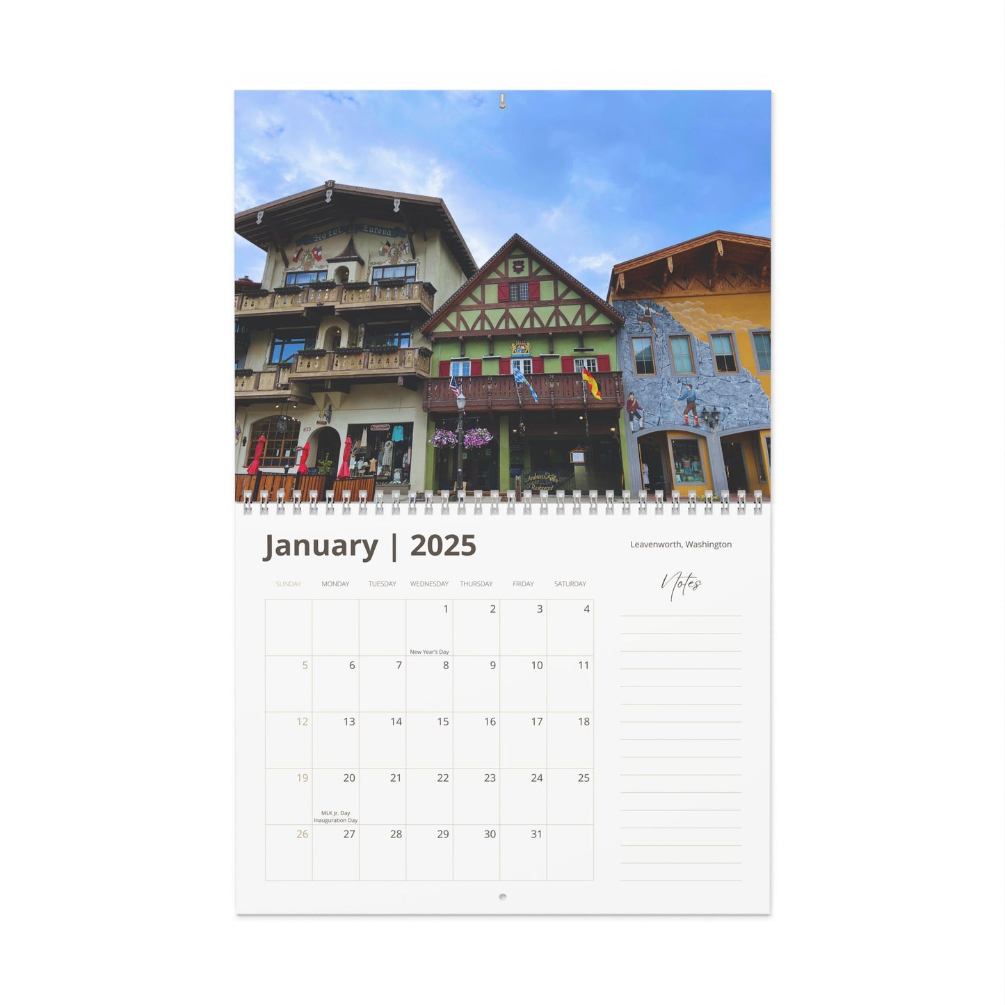 U.S. Scenes Wall Calendar