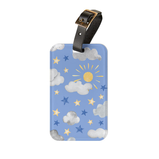 Sun & Cloud Luggage Tag