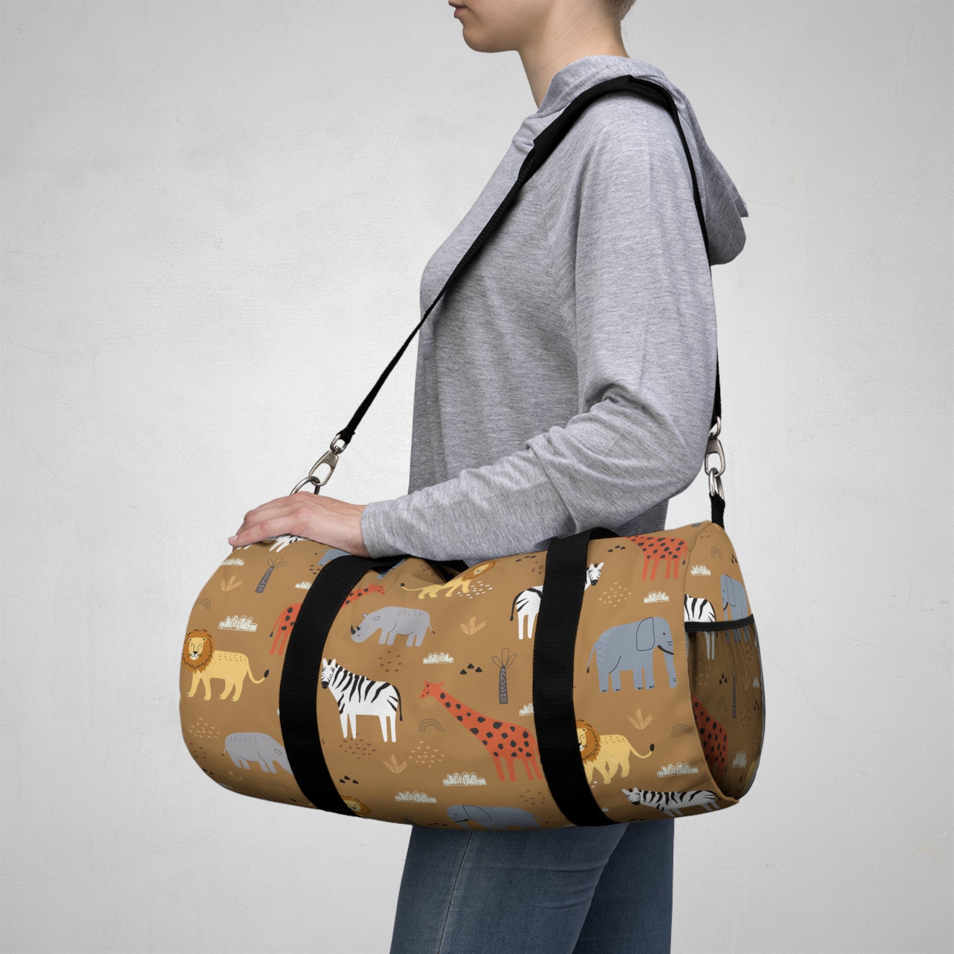 Safari Animals Duffel Bag - Wandering Sunshine