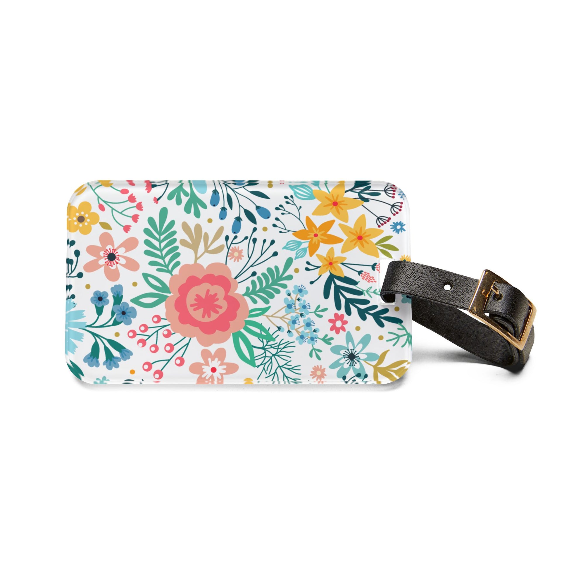 Garden Floral Luggage Tag - Wandering Sunshine