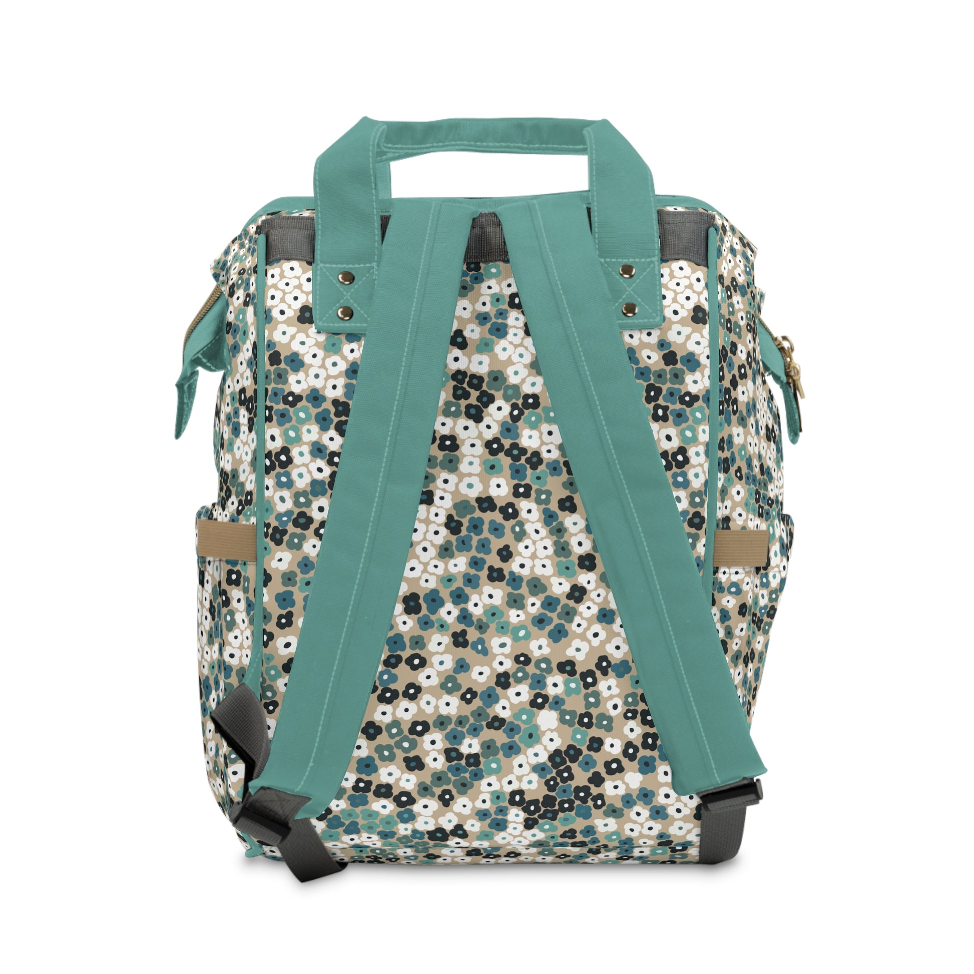 Flower Patch Multifunctional Diaper Backpack - Wandering Sunshine