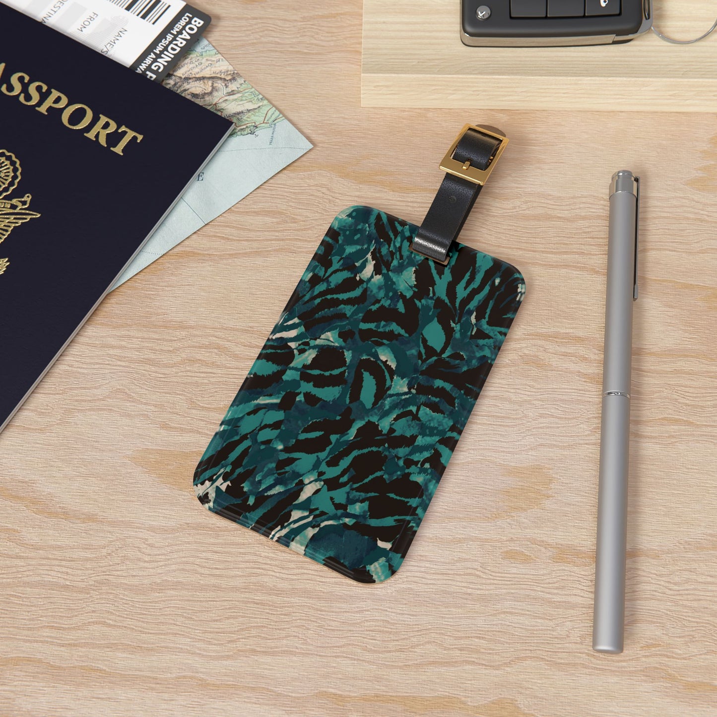 Subtropics Rainforest Luggage Tag - Wandering Sunshine