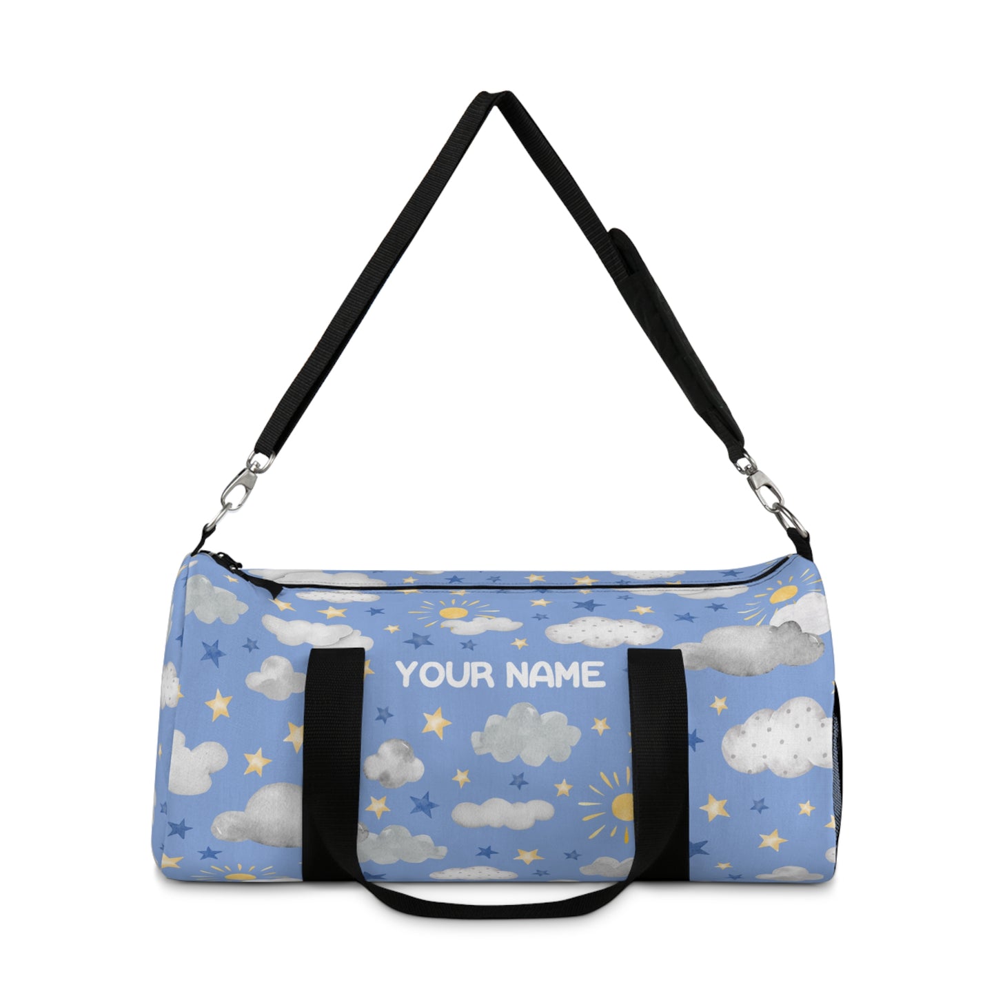 Sun & Cloud Customizable Duffel Bag