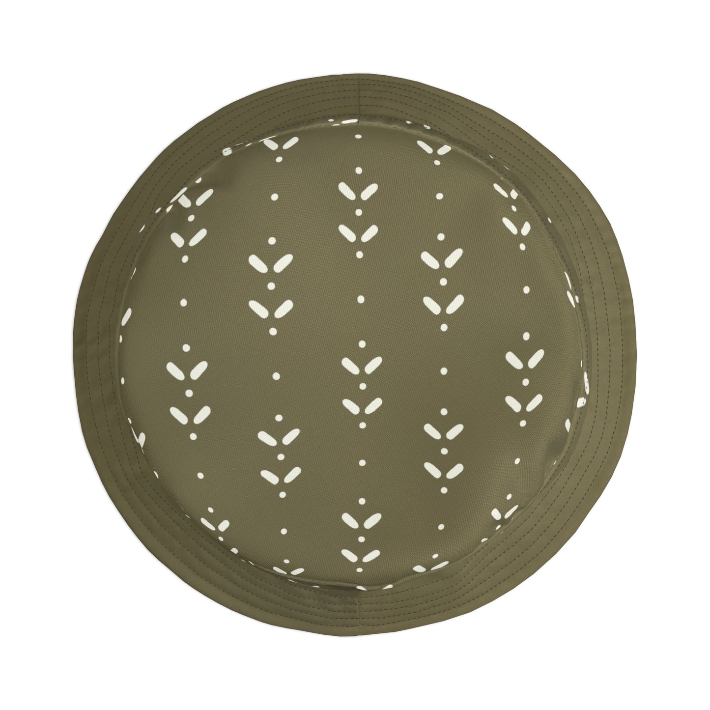 Fleur Stripe Bucket Hat – Stylish Sun Protection for Outdoor Adventures