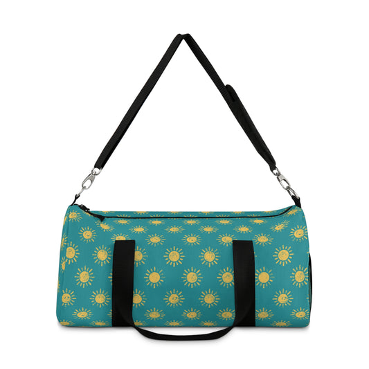 Duffle Bag with Sunshine Print