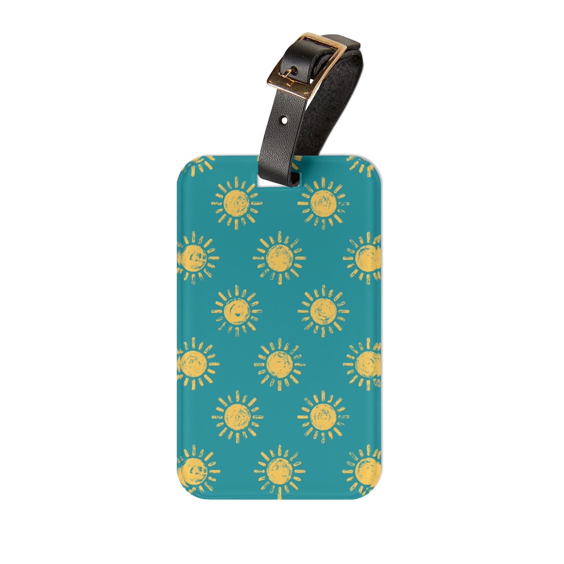 Luggage Tag with Sunshine Print