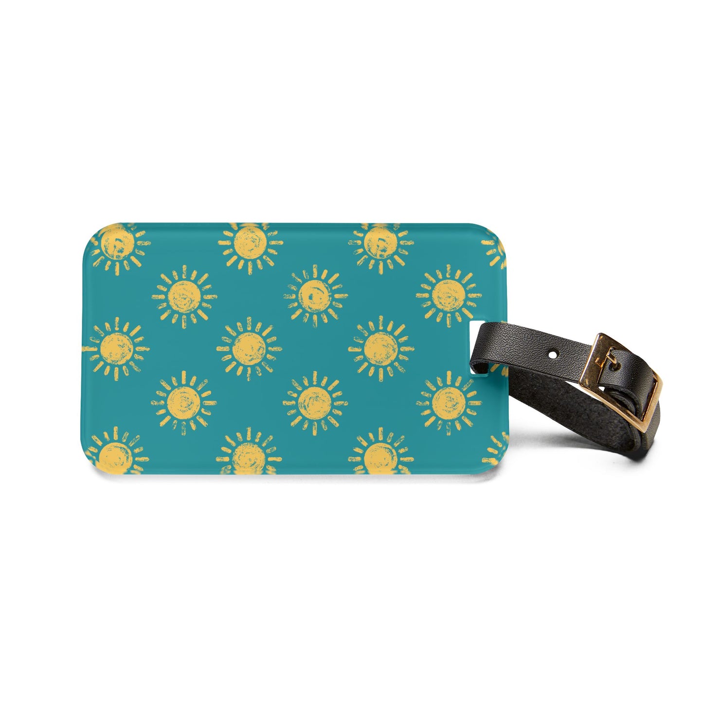 Luggage Tag with Sunshine Print